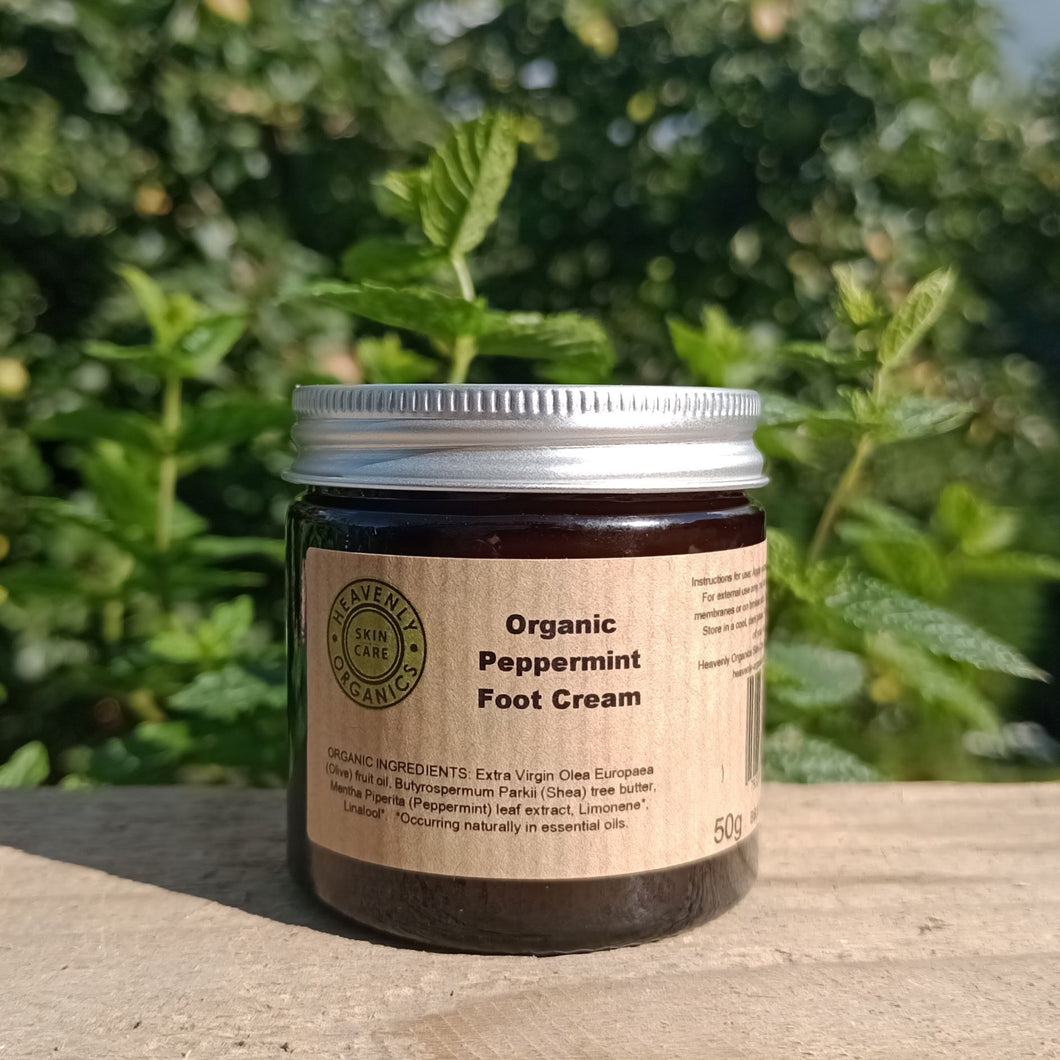 Organic Foot Cream - Peppermint