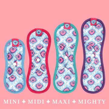 Bamboo Reusable Sanitary Pad -Lady Garden (maxi or mighty/postpartum)